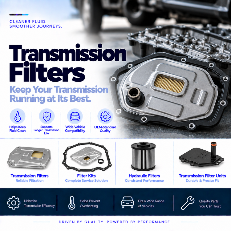 Automatic transmission hydraulic filters and gearbox oil change filter kits
