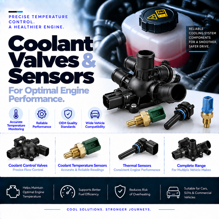 Coolant Valves & Sensors