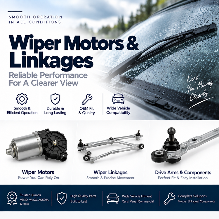 Wiper Motors & Linkages