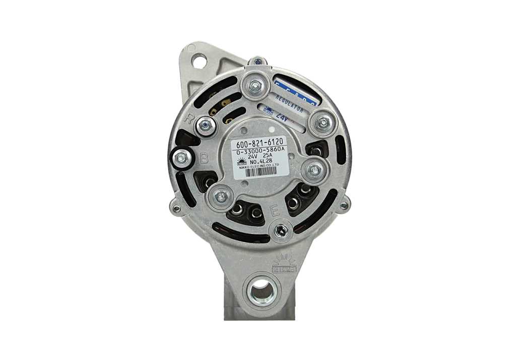 Nikko New Alternator for Komatsu 25A 330005860