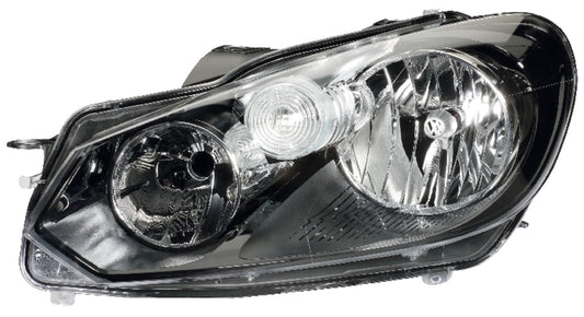 HELLA Halogen/FF-Headlight - left - for e.g. VW Golf VI (5K1) 1EG009901-211