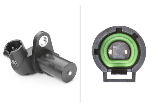 HELLA Sensor, crankshaft pulse - 12V - 2-pin connector 6PU009163-341