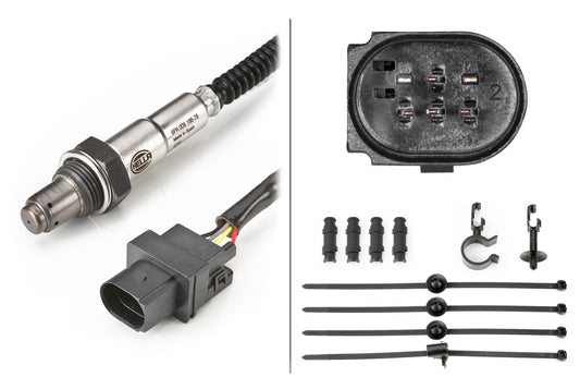 HELLA Oxygen sensor - 6-pin connector 6PA009166-781