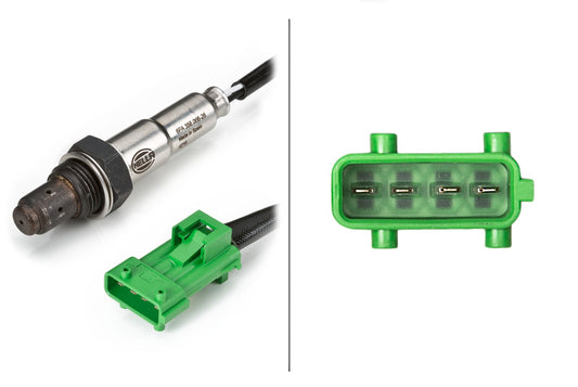 HELLA Oxygen sensor - 4-pin connector 6PA358066-261