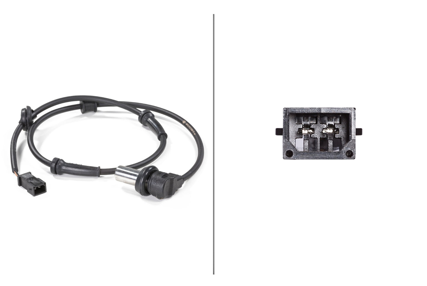 HELLA Sensor, wheel speed - 12V - 2-pin connector - Rear Axle Left/Rear Axle Right 6PU012806-151