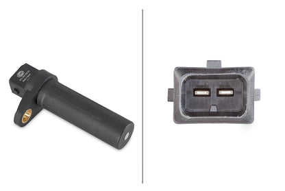 HELLA Sensor, crankshaft pulse - 12V - 2-pin connector 6PU009163-221