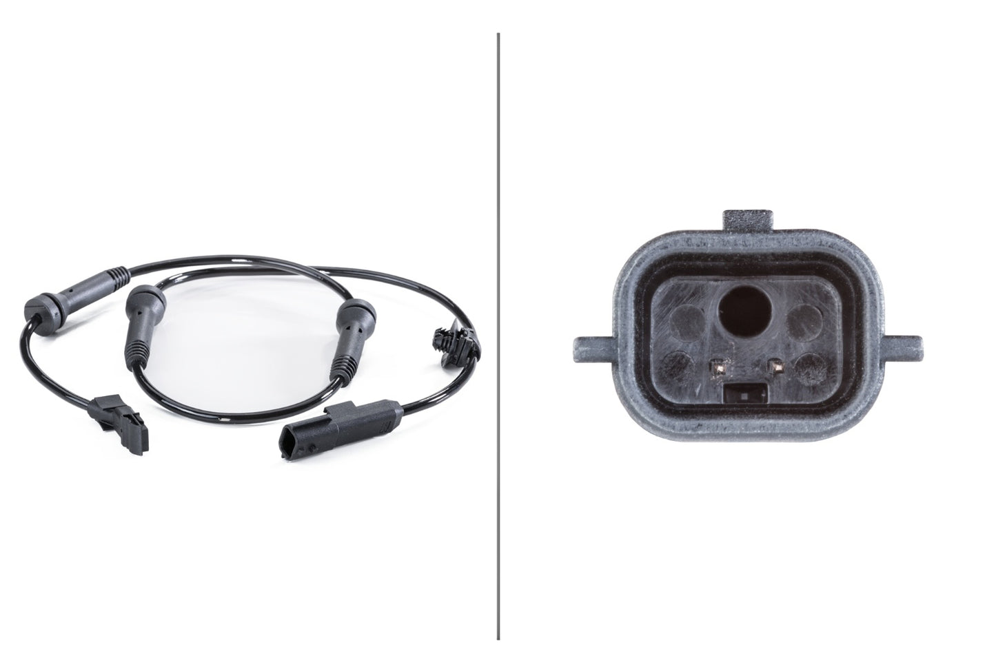 HELLA Sensor, wheel speed - 12V - 2-pin connector - Front Axle 6PU012806-241