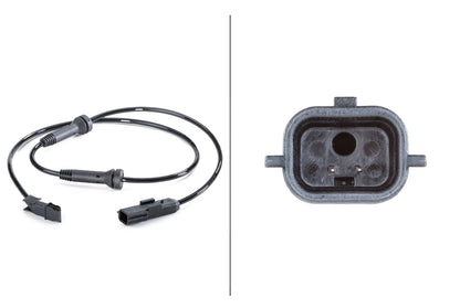HELLA Sensor, wheel speed - 12V - 2-pin connector - Rear Axle 6PU012806-251