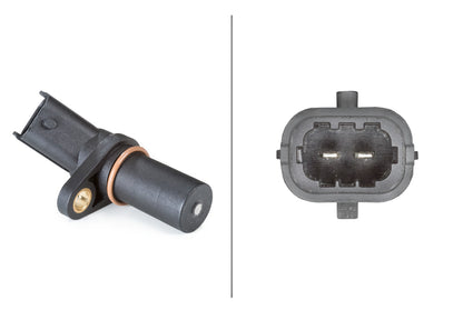 HELLA Sensor, crankshaft pulse - 2-pin connector 6PU009121-221