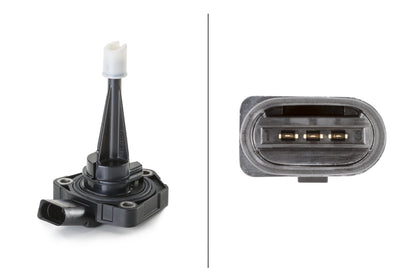 HELLA Sensor, engine oil level - 3-pin connector 6PR013680-041