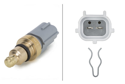 HELLA Sensor, coolant temperature - 12V - 2-pin connector 6PT009309-571