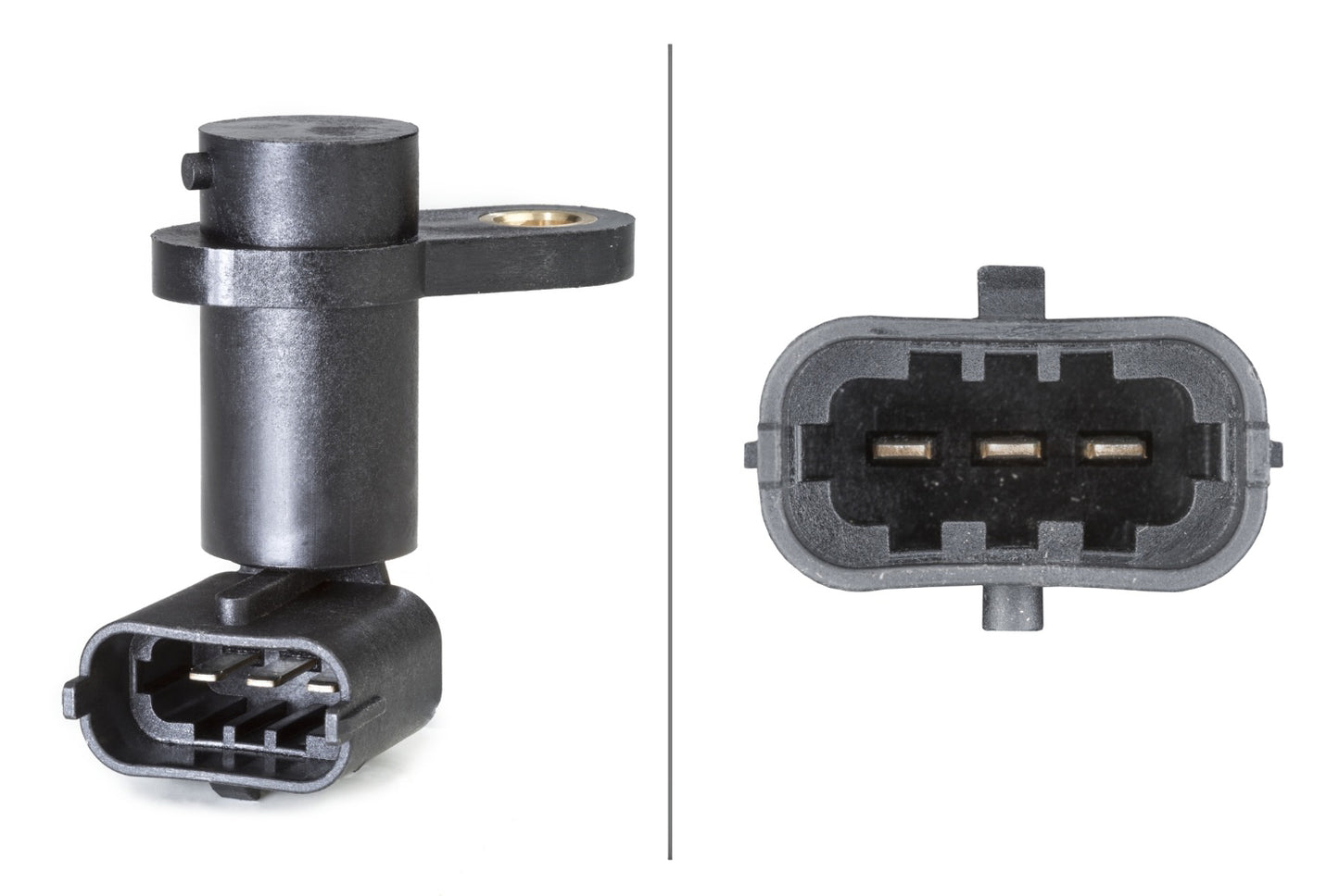 HELLA Sensor, camshaft position - 12V - 3-pin connector 6PU009121-791