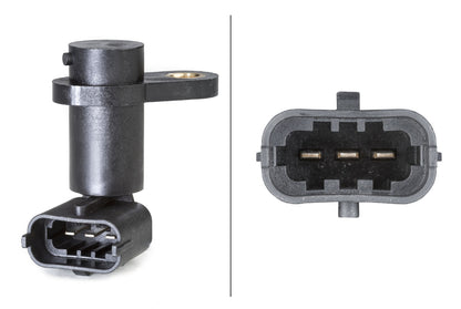 HELLA Sensor, camshaft position - 12V - 3-pin connector 6PU009121-791