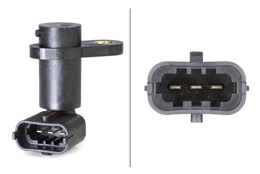 HELLA Sensor, camshaft position - 12V - 3-pin connector 6PU009121-791