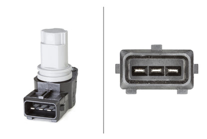 HELLA Sensor, camshaft position - 12V - 3-pin connector 6PU009121-391
