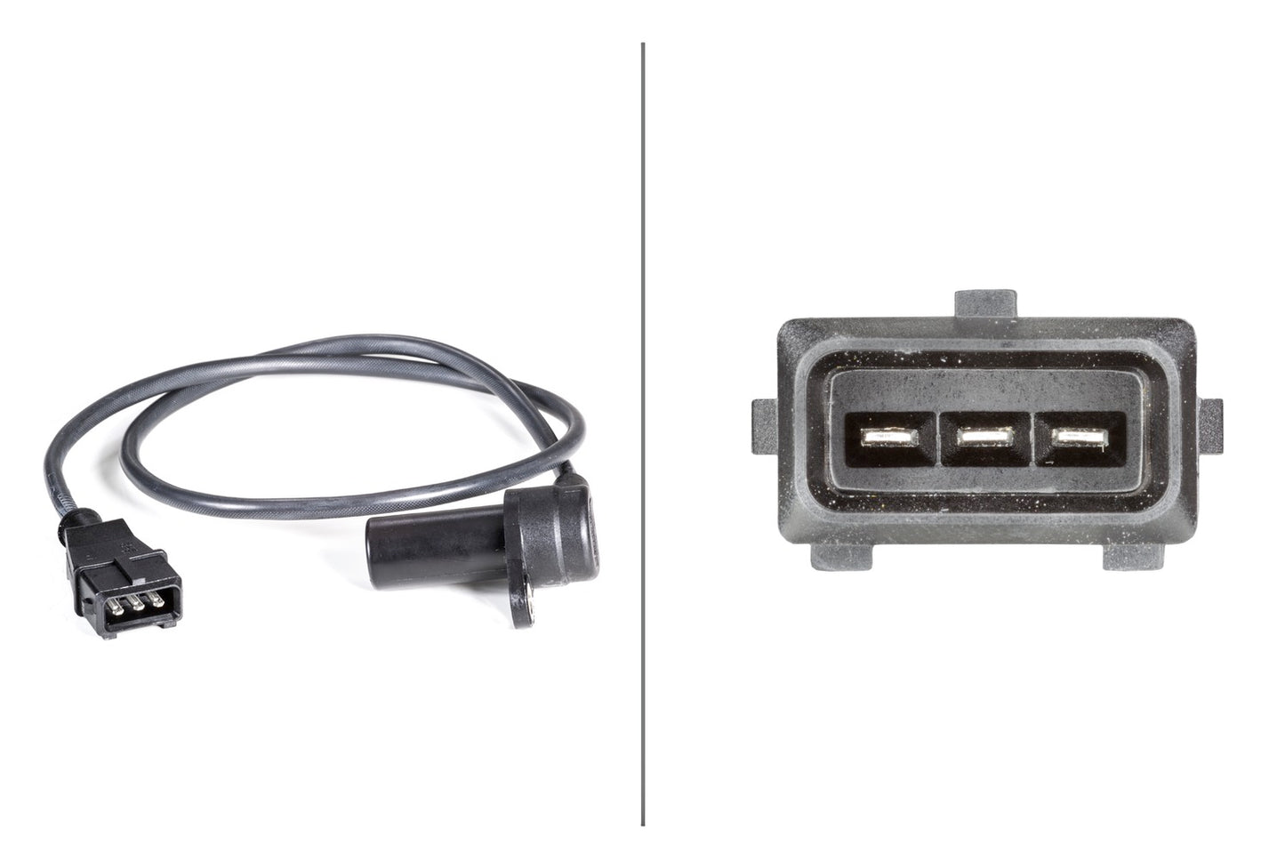 HELLA Sensor, crankshaft pulse - 12V - 3-pin connector 6PU009146-111