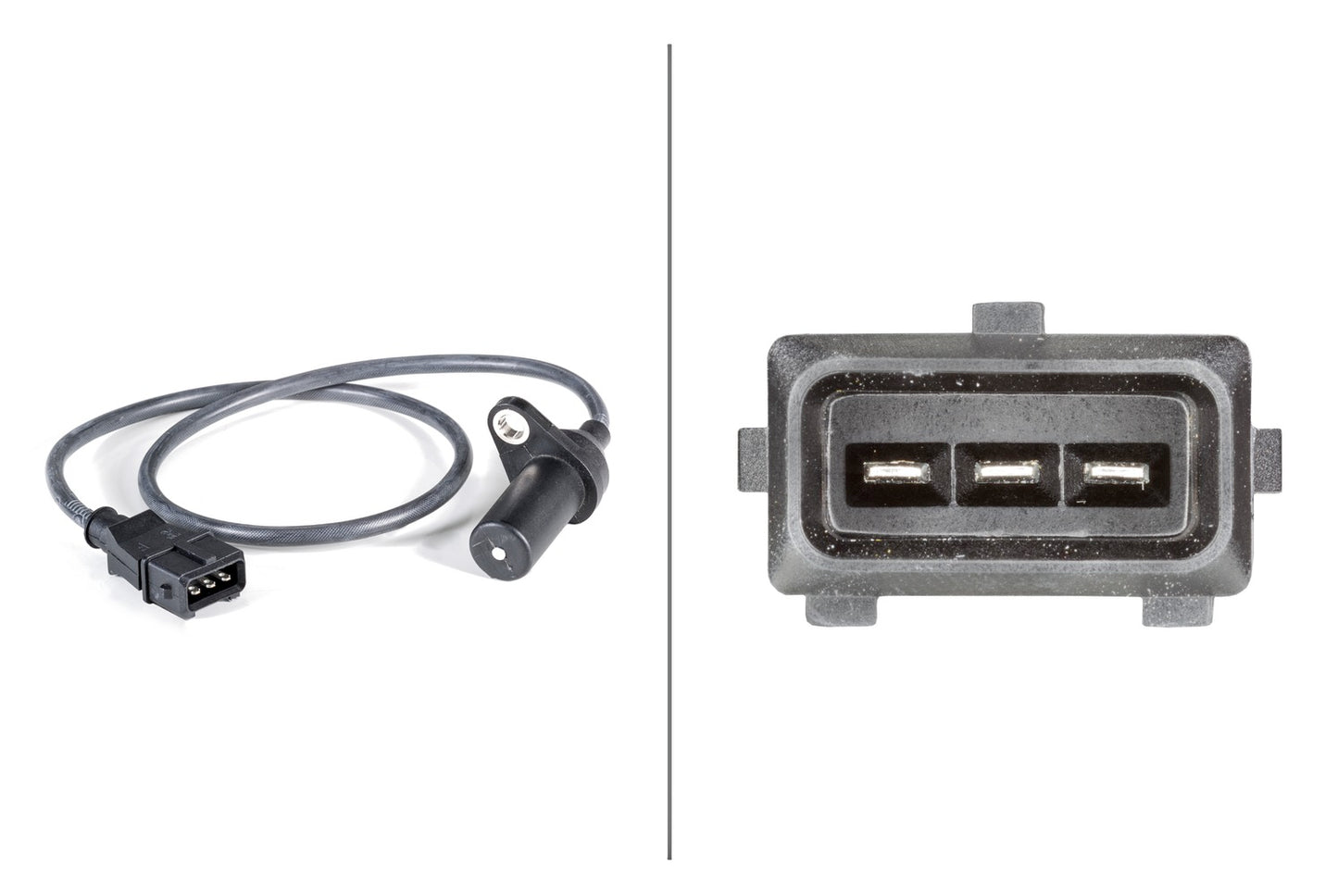 HELLA Sensor, crankshaft pulse - 12V - 3-pin connector 6PU009146-121