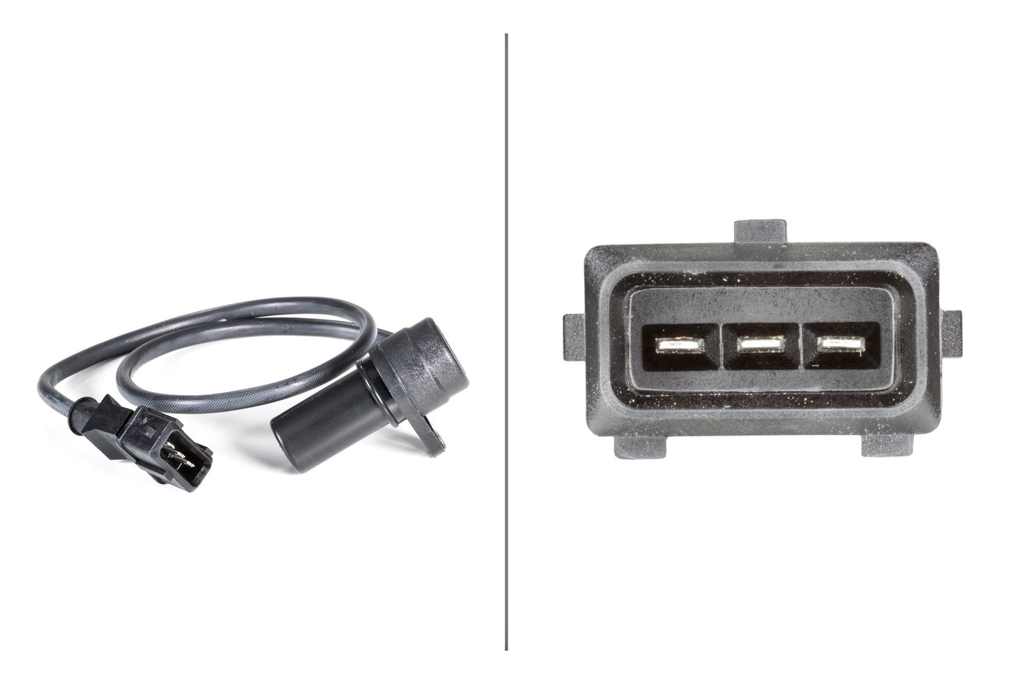 HELLA Sensor, crankshaft pulse - 12V - 3-pin connector 6PU009146-211