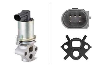 HELLA EGR Valve - Electronic - 5-pin connector 6NU010171-371