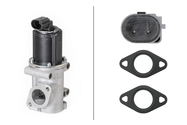 HELLA EGR Valve - Electronic - 2-pin connector 6NU010171-541
