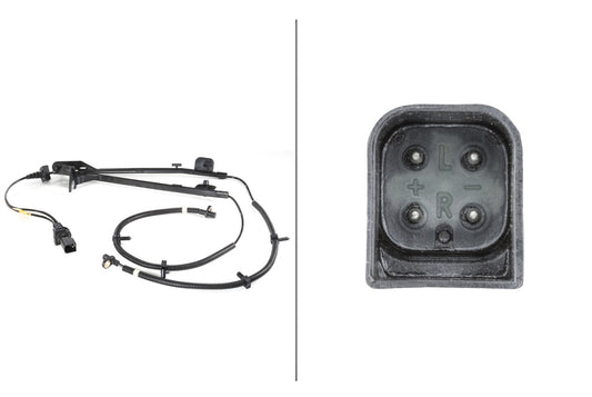 HELLA Sensor, wheel speed - 12V - Rear Axle 6PU010039-121