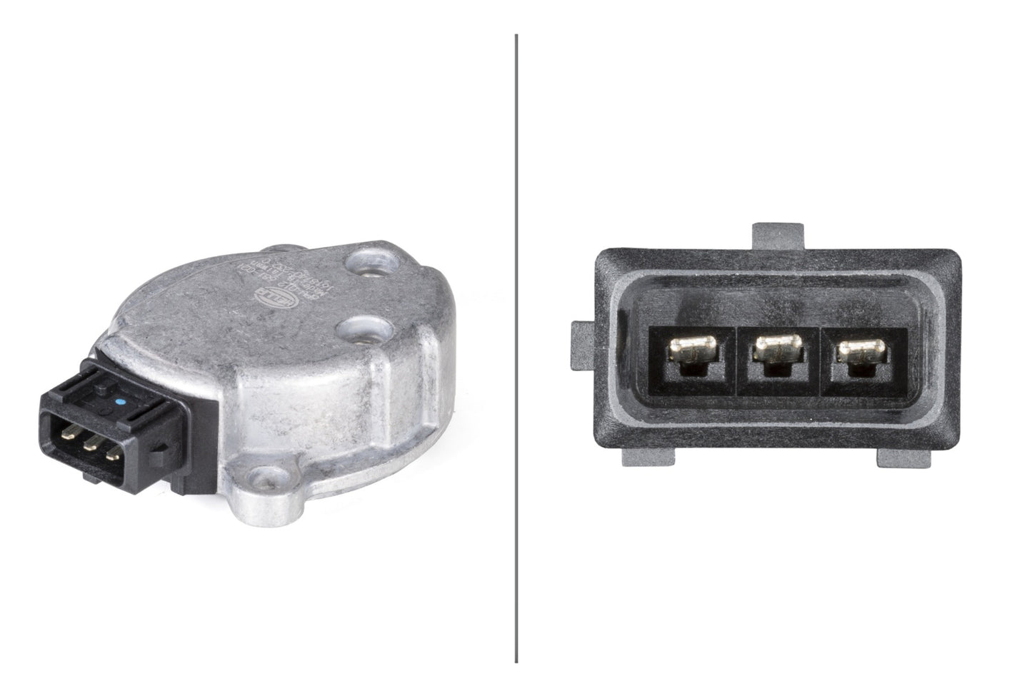 HELLA Sensor, camshaft position - 12V - 3-pin connector 6PU012681-021
