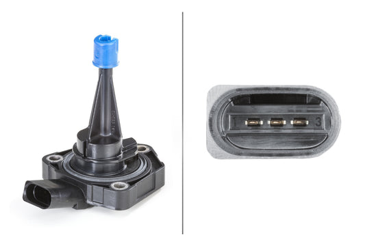 HELLA Sensor, engine oil level - 3-pin connector 6PR013680-081
