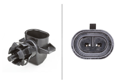 HELLA Sensor, exterior temperature - 12V - 2-pin connector 6PT009104-011