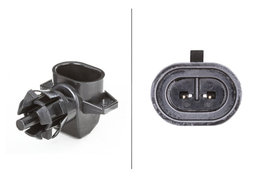 HELLA Sensor, exterior temperature - 12V - 2-pin connector 6PT009104-011