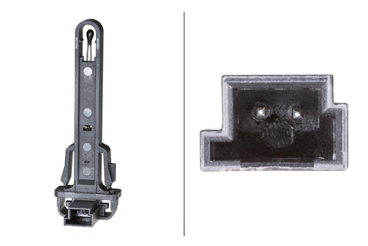HELLA Sensor, interior temperature - 12V 6PT009104-151