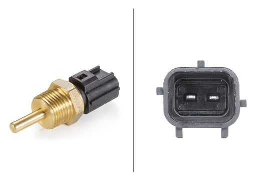 HELLA Sensor, coolant temperature - 12V - 2-pin connector 6PT009107-121