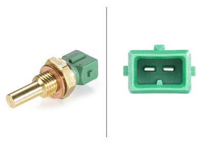 HELLA Sensor, coolant temperature - 12V - 2-pin connector 6PT009107-431