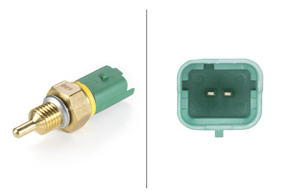 HELLA Sensor, coolant temperature - 12V - 2-pin connector 6PT009309-161