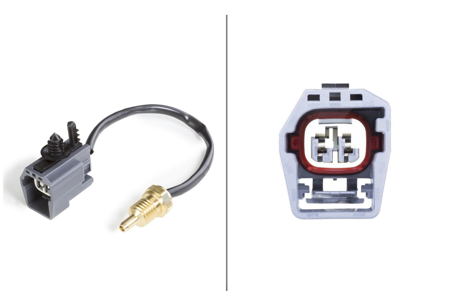HELLA Sensor, coolant temperature - 12V - 2-pin connector 6PT009309-451