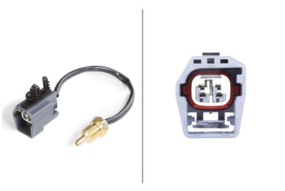 HELLA Sensor, coolant temperature - 12V - 2-pin connector 6PT009309-451