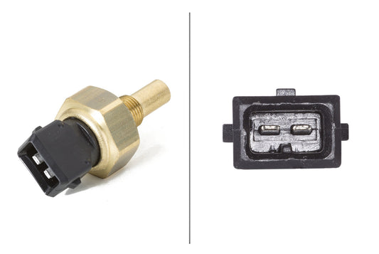 HELLA Sensor, coolant temperature - 12V - 2-pin connector 6PT009107-451