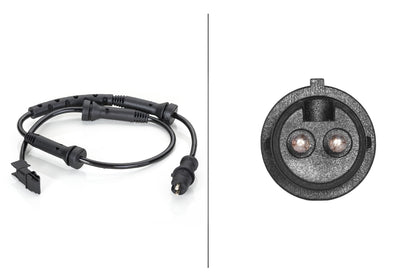 HELLA Sensor, wheel speed - 12V - 2-pin connector 6PU012806-271