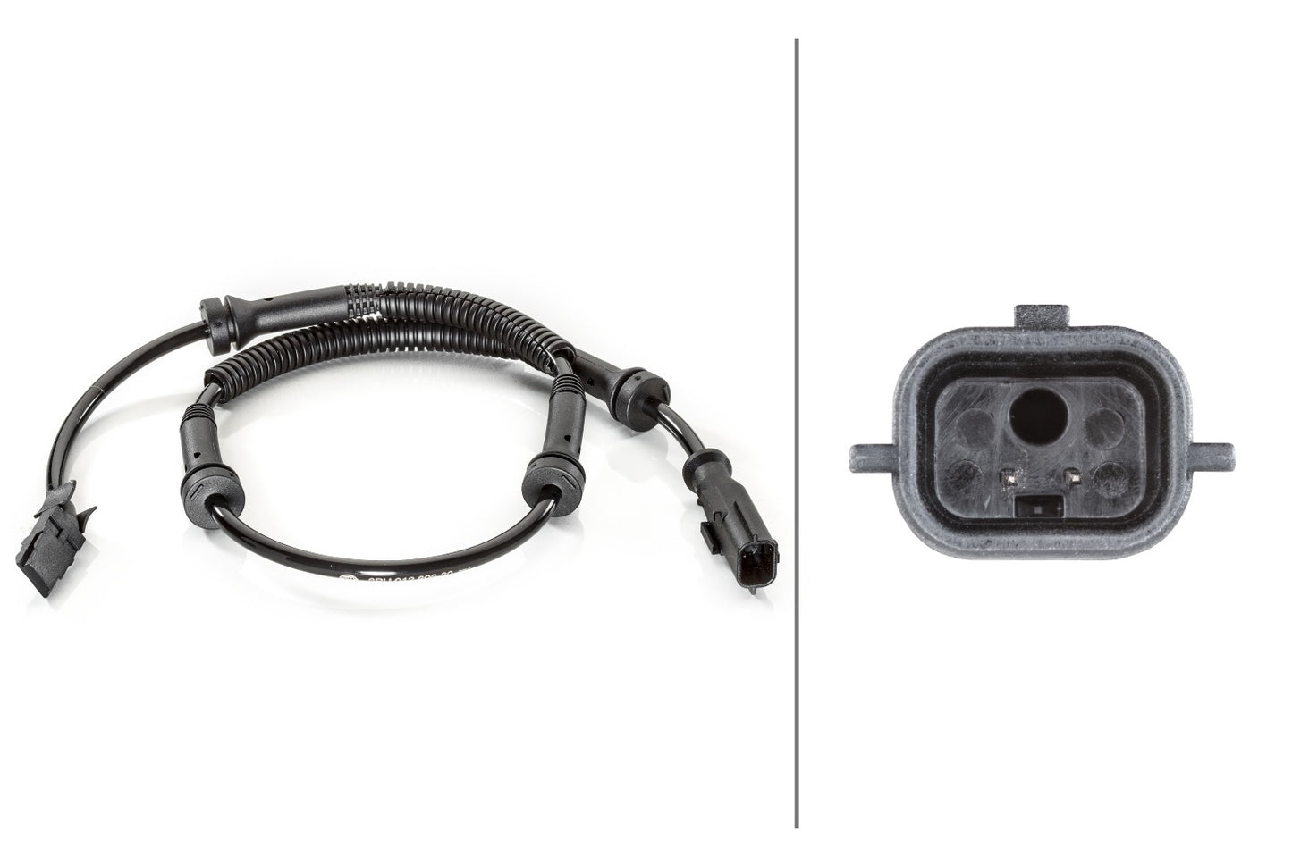 HELLA Sensor, wheel speed - 12V - 2-pin connector - Front Axle 6PU012806-301