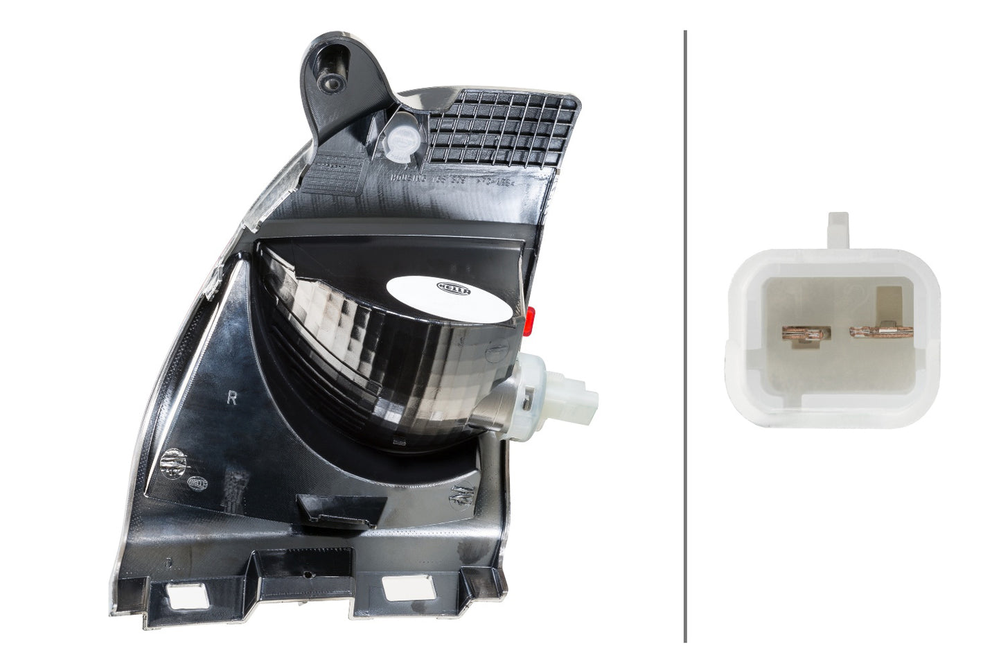 HELLA Rearlight - Halogen - Lower Section - right - for e.g. Peugeot 2008 I (CU_) 2NR009774-101