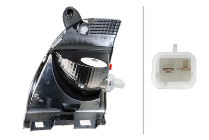 HELLA Rearlight - Halogen - Lower Section - right - for e.g. Peugeot 2008 I (CU_) 2NR009774-101