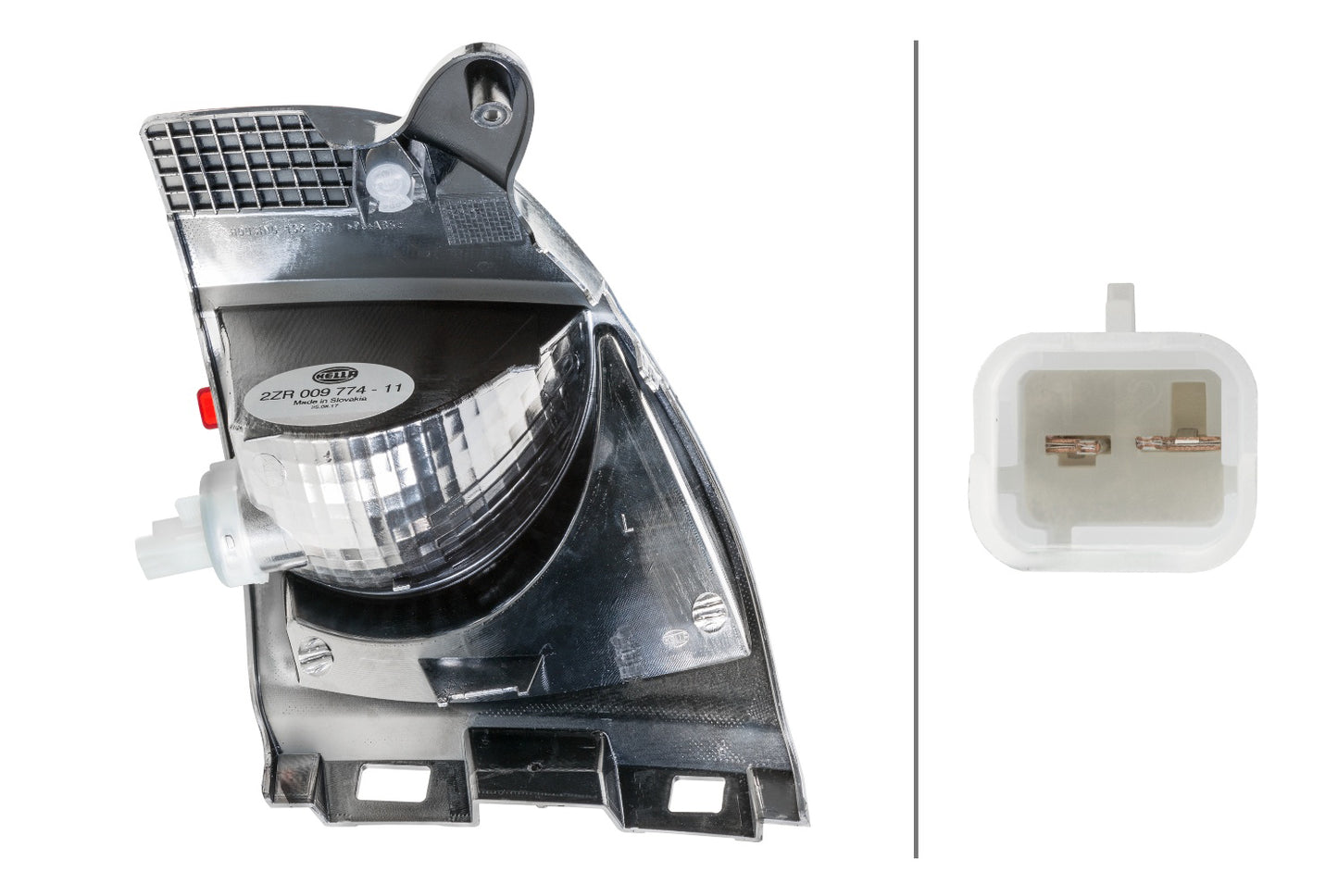 HELLA Rearlight - Halogen - Lower Section - left - for e.g. Peugeot 2008 I (CU_) 2ZR009774-111