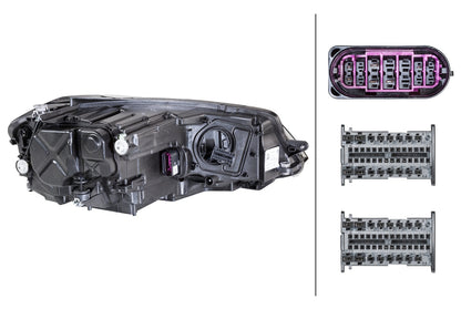 HELLA LED-Headlight - left - for e.g. VW Golf VII (5G1, BQ1, BE1, BE2) 1ZX013924-231