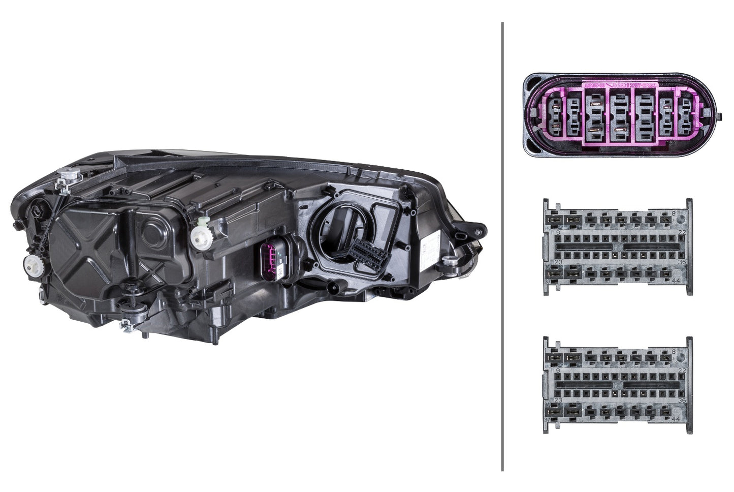 HELLA LED-Headlight - left - for e.g. VW Golf VII (5G1, BQ1, BE1, BE2) 1ZX013924-251