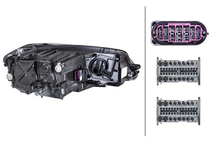 HELLA LED-Headlight - left - for e.g. VW Golf VII (5G1, BQ1, BE1, BE2) 1ZX013924-251