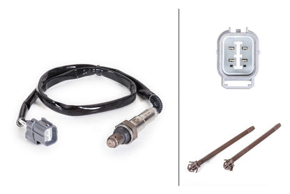 HELLA Oxygen sensor - 4-pin connector 6PA358103-021