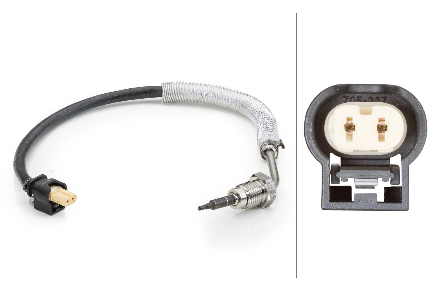 HELLA Sensor, exhaust gas temperature - 2-pin connector 6PT014494-191