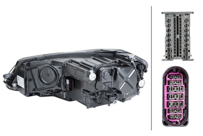 HELLA LED-Headlight - right - for e.g. VW Golf VII (5G1, BQ1, BE1, BE2) 1LX013924-721