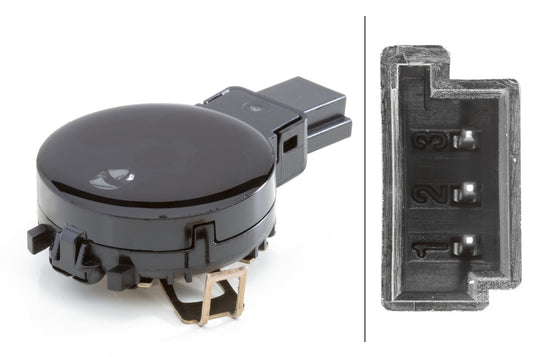 HELLA Rain Sensor - 3-pin connector - Clipped 6PW011976-701