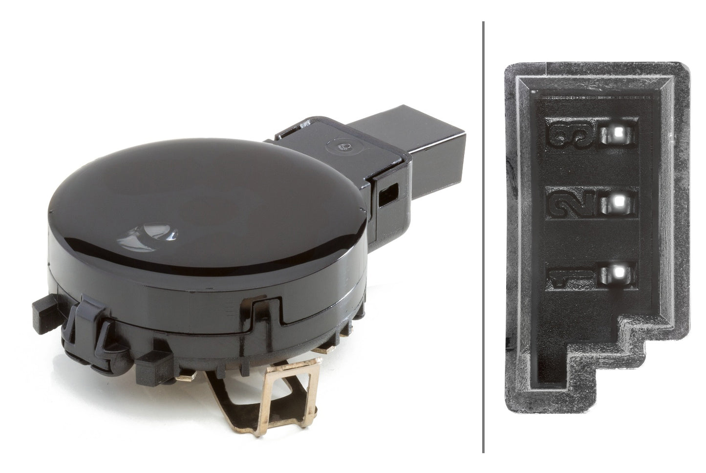 HELLA Rain Sensor - 3-pin connector - Clipped 6PW012001-701