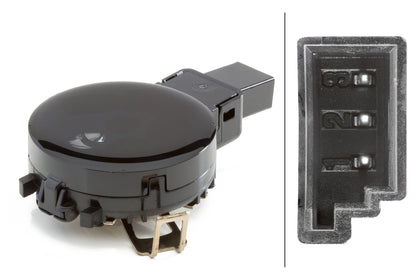 HELLA Rain Sensor - 3-pin connector - Clipped 6PW012001-701